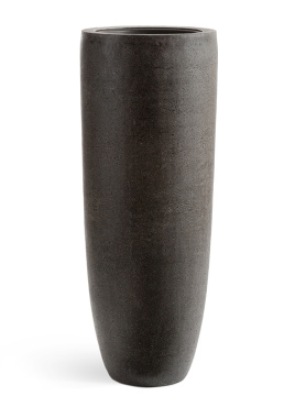 Кашпо TREEZ Effectory - Stone - Высокий конус Giant - Тёмно-серый камень