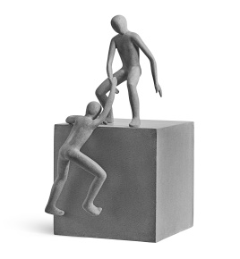 Скульптура TREEZ Effectory - Philosopher's Stone - Основа мироздания - Дымчато-серый песок