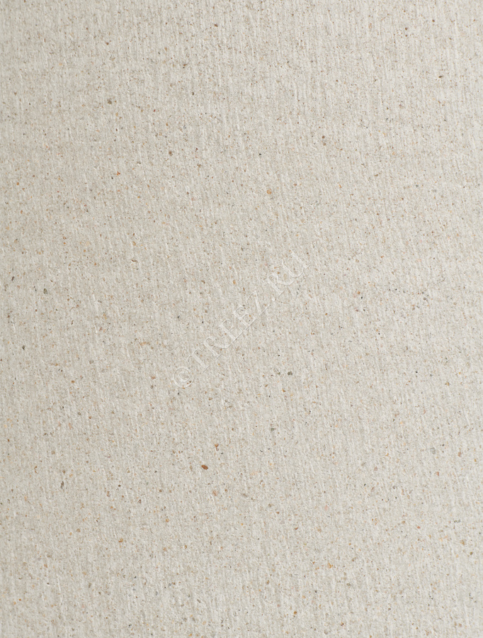 Кашпо TREEZ ERGO - Fine Rock - Высокая округлая чаша - Белый камень фото