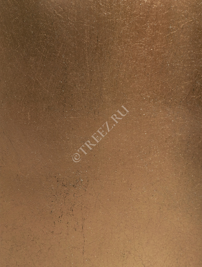 Кашпо TREEZ Effectory - Metal - Высокий округлый конус - Тёмное матовое золото фото