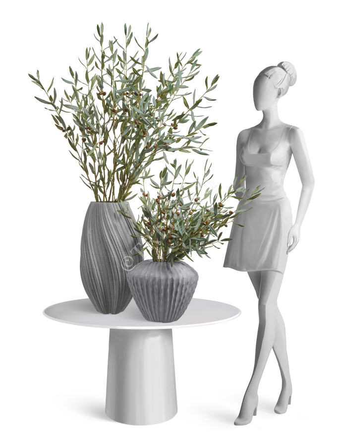 Кашпо TREEZ Effectory - Moho - Сферическая Design-ваза - Дымчато-серый песок фото