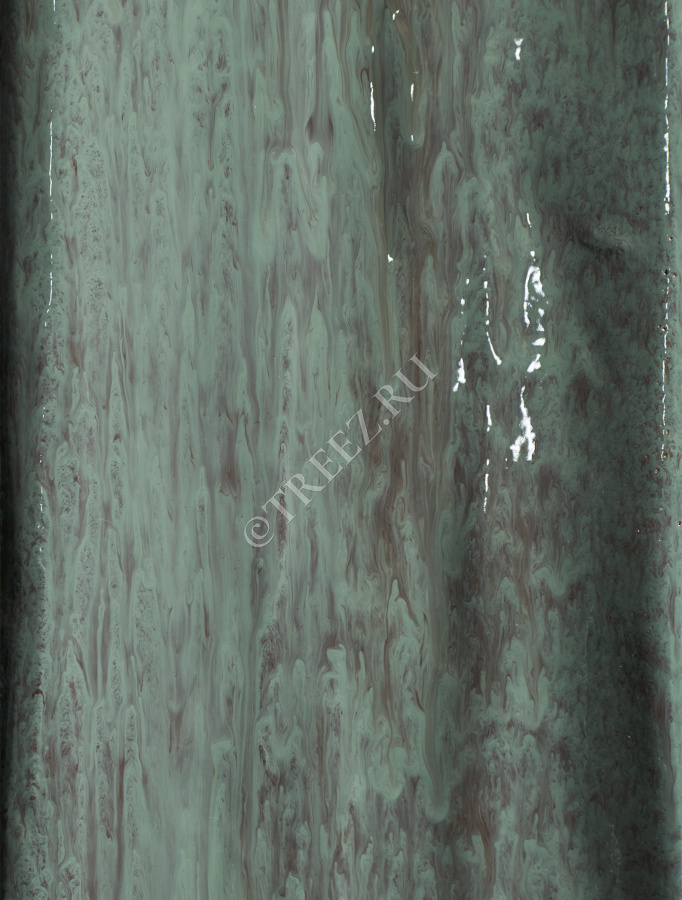 Кашпо TREEZ Effectory - Aura - Чаша - Изумрудный лак фото